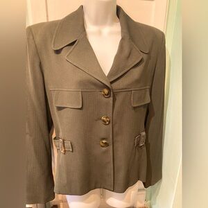 Jacket, dark olive, 8